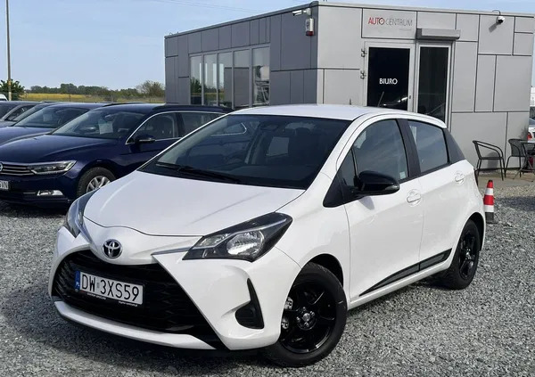 toyota yaris dolnośląskie Toyota Yaris cena 52900 przebieg: 48000, rok produkcji 2020 z Wojkowice